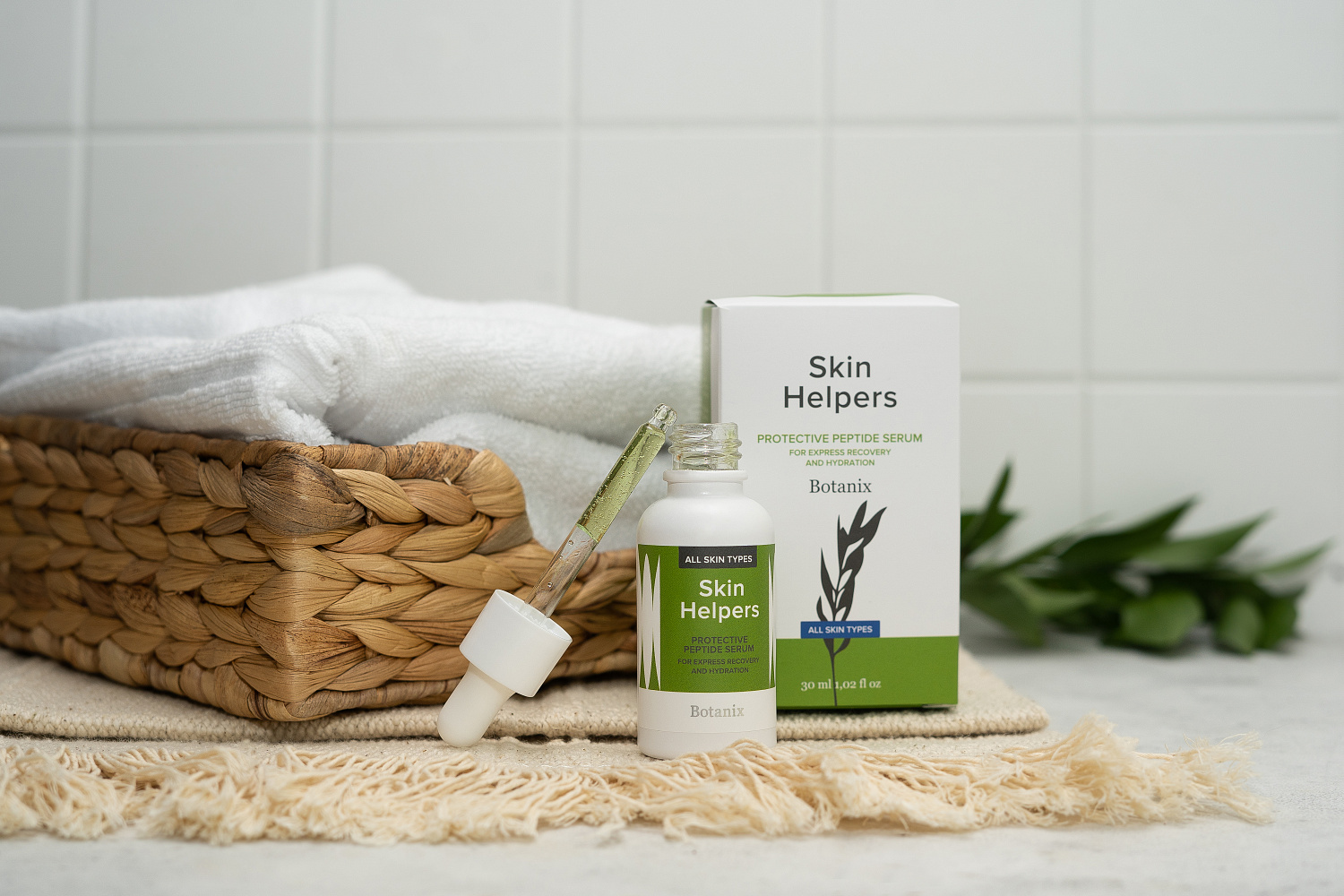 Новинка от SKIN HELPERS - Пептидная сыворотка-протектор для ускоренного восстановления и увлажнения